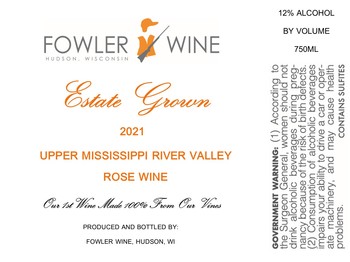 2021 Estate Grown Rose